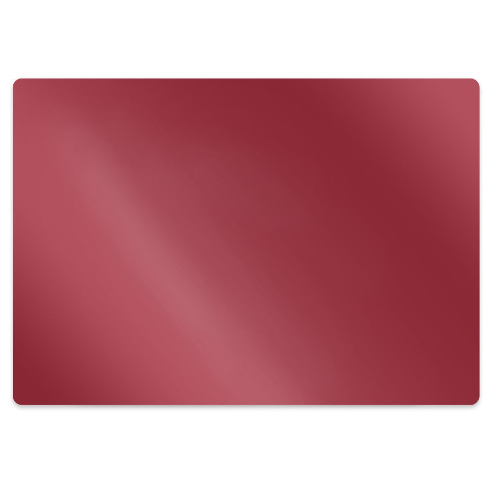kobercomat.sk Podložka pod stoličku Tmavo červená farba 120x90 cm 
